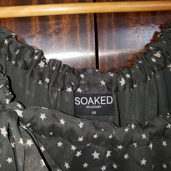 Soaked in Luxury dolman sleeve lined top - Picture 5 of 9